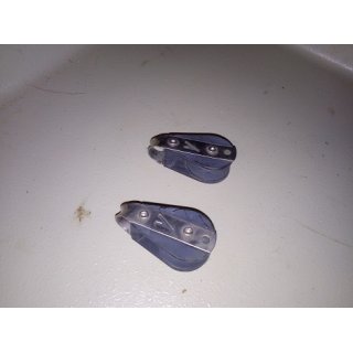 2x Ronstan Block Kugelgelagert Wirbel, Tau bis  10mm, Scheibe  38mm, Lnge 85mm Gebraucht