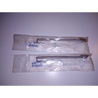 2 x Feder-/Lukenhalter, Edelstahl. Kann verwendet werden, um eine Tr, Luken usw. offen zu halten. Lnge: 222 mm OVP war noch nie verbaut Lagerbestand rechtlich Gebraucht