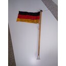 Flagge 26 x 43cm, �18mm Flaggenstock 80cm, Fu� � 25mm...