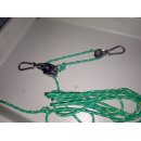 Baumniederholer VA Niro 225cm  5mm gebraucht