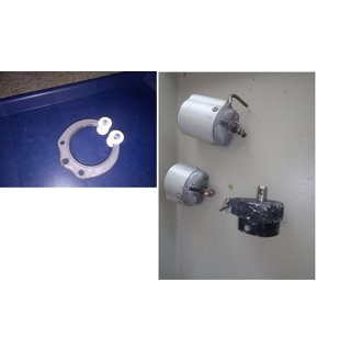 3 x Baumbeschlag 1 x Reffring Gebraucht