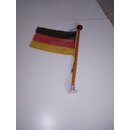 Flagge 22 x 30cm, �18mm Flaggenstock 48cm, Fu� 50 x 45mm...