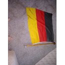 Flagge 60 x 82cm, 27mm Flaggenstock 72cm, Fu 66mm...