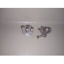 2 x Befestigung auf Platte �28mm V4A gebraucht
