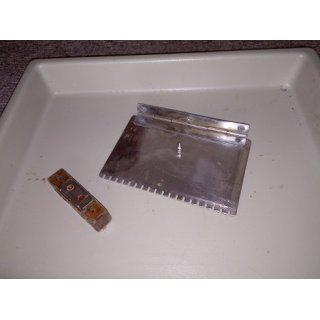 Pinnenkamm Pinnenfeststeller 13cm hoch, 20cm breit  + Klappscharnier und Feststeller gebraucht Varianta