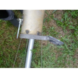 Alu Mast Jaguar 22, 8m incl. Fu zum Klappen