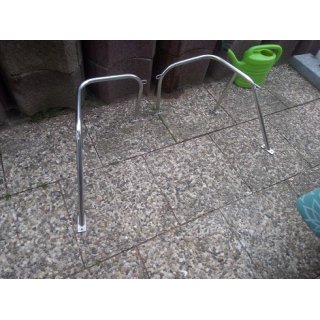Geteilter Heckkorb original Jaguar 22 ca. 40cm Hoch, 25mm, Abstand im Heck 40 nach vorn 47cm je Seite gebraucht.