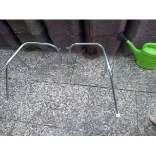 Geteilter Heckkorb original Jaguar 22 ca. 40cm Hoch, 25mm, Abstand im Heck 40 nach vorn 47cm je Seite gebraucht.