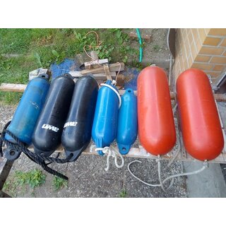 7x Fender ca. 35 bis 50cm lang Gebraucht