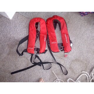 2x Compfort Automatik Rettungsweste mindestens 40Kg...