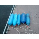 5x Fender blau ca. 45 bis 50cm lter gebraucht