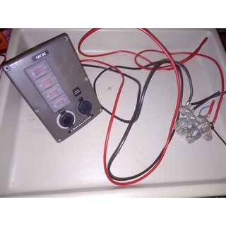 Sicherungskasten Schaltpanal fr Auen 2 x USB 11,5 x...