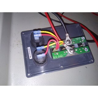 Sicherungskasten Schaltpanal fr Auen 2 x USB 11,5 x 16,5cm gebraucht