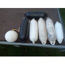 7x Fender gebraucht, von einem 6m Segelboot