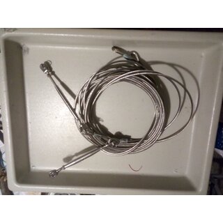 2 x 674cm Wante Vorstag incl Wantenspanner  4mm...