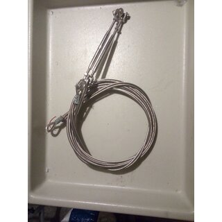 2 x 325cm Wante Vorstag incl Wantenspanner  4mm...