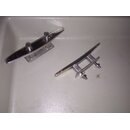 2x VA Klampe 15cm 7,5x 2,2cm Sockel gebraucht