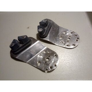 2 x Unterteil mit Klemme f�r Winch oder Knarrblock bis...