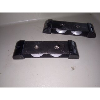 2 x Barton Fallenumlenkung Tau bis � 10mm Alu Ma�e 172x...