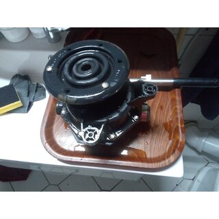 Manuelle Bilgenpumpe gebraucht okay aus altem Boot