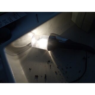 12 Volt Ankerlicht Reparaturlampe Lampe f�r das Bordnetz gebraucht knapp 5m l�nge