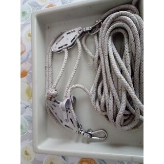 350cm HS Gro�schot � 10mm gebraucht incl. 2x Wirbel