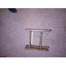 84cm hohe Holz Badeleiter 4 Stufen,  45cm eingeklappt,...