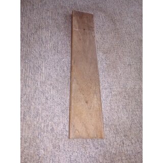 Brett 60 x 12 x 2,3cm massiv Teak gebraucht