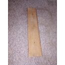 Brett 60 x 12 x 2,3cm massiv Teak gebraucht