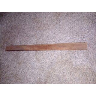 Massiv Hartholz Mahagoni 780 x 53 x 15mm Gebraucht