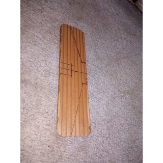 Massiv Hartholz 565 x 140 x 21mm Gebraucht