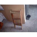 Massiv Leiter f�r Niedergang 3 Stufen 85 cm hoch 35cm...