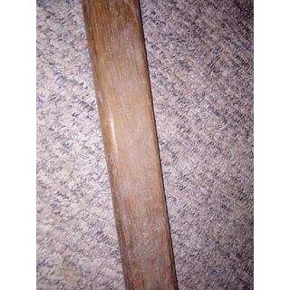 Massiv Hartholz 975 x 45 x 20mm abgerundete Kanten Gebraucht