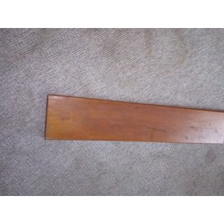 Massiv Hartholz 104,5 x 20 x 2,5cm abgerundete Kanten Gebraucht