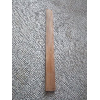 Massiv Hartholz Teak 625 x 56 x 15mm Gebraucht