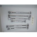 6x Wantenspanner M8 ca. 17-27cm gebraucht
