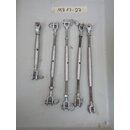 5x Wantenspanner M8 ca. 17-27cm gebraucht