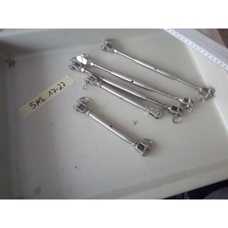 5x Wantenspanner M8 ca. 17-27cm gebraucht fast neuwertig