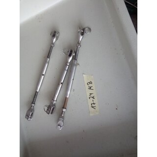 3x Wantenspanner M8 ca. 17-24cm gebraucht