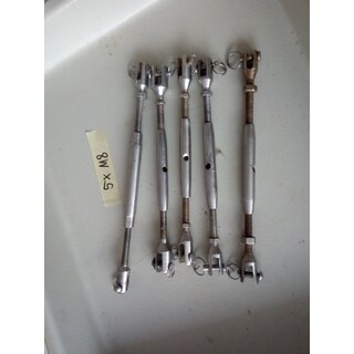 5x Wantenspanner M8 gebraucht