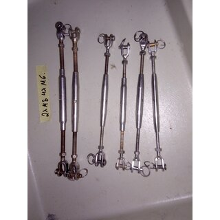 2x M8 Wantenspanner 4x M6 gebraucht