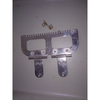 Pinnenkamm Pinnenfeststeller 20cm breit 8,5cm hoch + Klappscharnier und Feststeller gebraucht