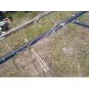 Rigg einer Greyhound 20 Baum 250cm Mast 715cm