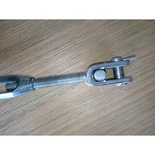 6 x M6 V4A Wantenspanner gebraucht