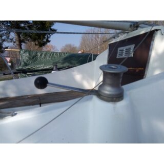 2 x Lewmar 6er Winch, Winschen  61mm Taubereich, 94mm Sockel, Drehrichtung Uhrzeiger Gebraucht