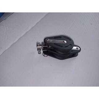 2 x HS Block  8mm auf VA Platte 9,5 x 4,5 x 3cm gebraucht