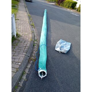 Spi Spinnaker ca. 920cm Unterkante 640cm incl. Bergeschlauch 10,70m