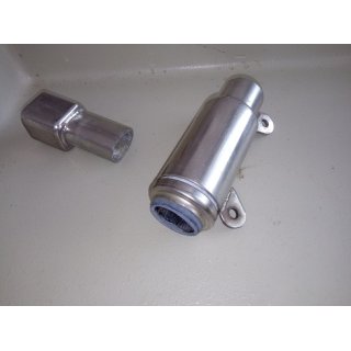 Bartels Fallschlitten  fr Rollanlage Stab ca.16 x 22mm oval und Endkappe Gebraucht