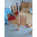 Kajt Tisch Tischplatte 57 x 39,5cm Tischrohr D 25mm...