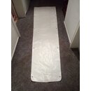 Baumkleid wei� PVC 250cm lang, vorne 75cm breit hinten...